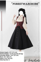 Forest Revelation - Classic Lolita Fishbone Long Skirt, Side Pockets - image 16