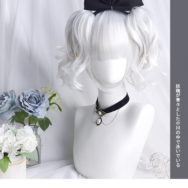 Pandora's Box - Lolita Short Wig with Cute Double Ponytails - image 40