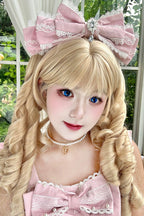 Roman Curl Double-Ponytail Sweet Lolita Wig in Gold & Black - image 6