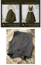 North of the Forest Classic Lolita Striped Vest and Skirt Set - image 27