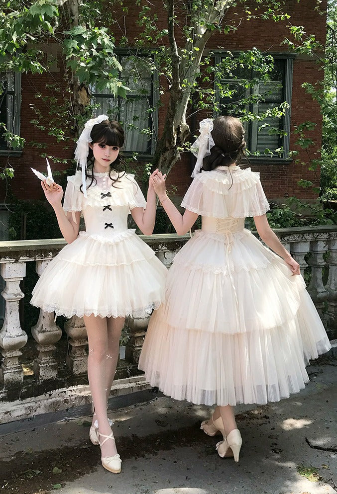 Misty Mountain Rendezvous - Short and Long Classic Lolita OP Dress - image 11