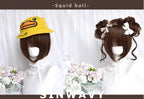 Kawaii Brown Bun Ponytail Lolita Wig - image 11