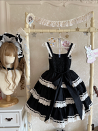 Otome Heart Cotton Old School Lolita JSK Dress Suit and Accessories - image 15
