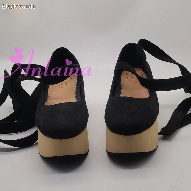 Wedding Lolita Platform Shoes Bridal Shoes Multicolor - image 9