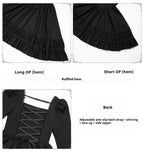 Audrey's Reply - Classic Lolita Square Neck OP, Detachable Embroidered Collar and Accessories - image 30