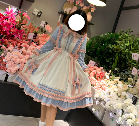 Plus Size Lolita Dress Oversized OP, Long Sleeve - image 8