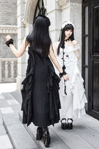 Dream Gothic Lolita Strap Dress in White - image 14