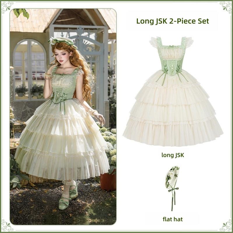 Lily of the Valley Whisper - Embroidered Classic Lolita Corset JSK Dress - image 24