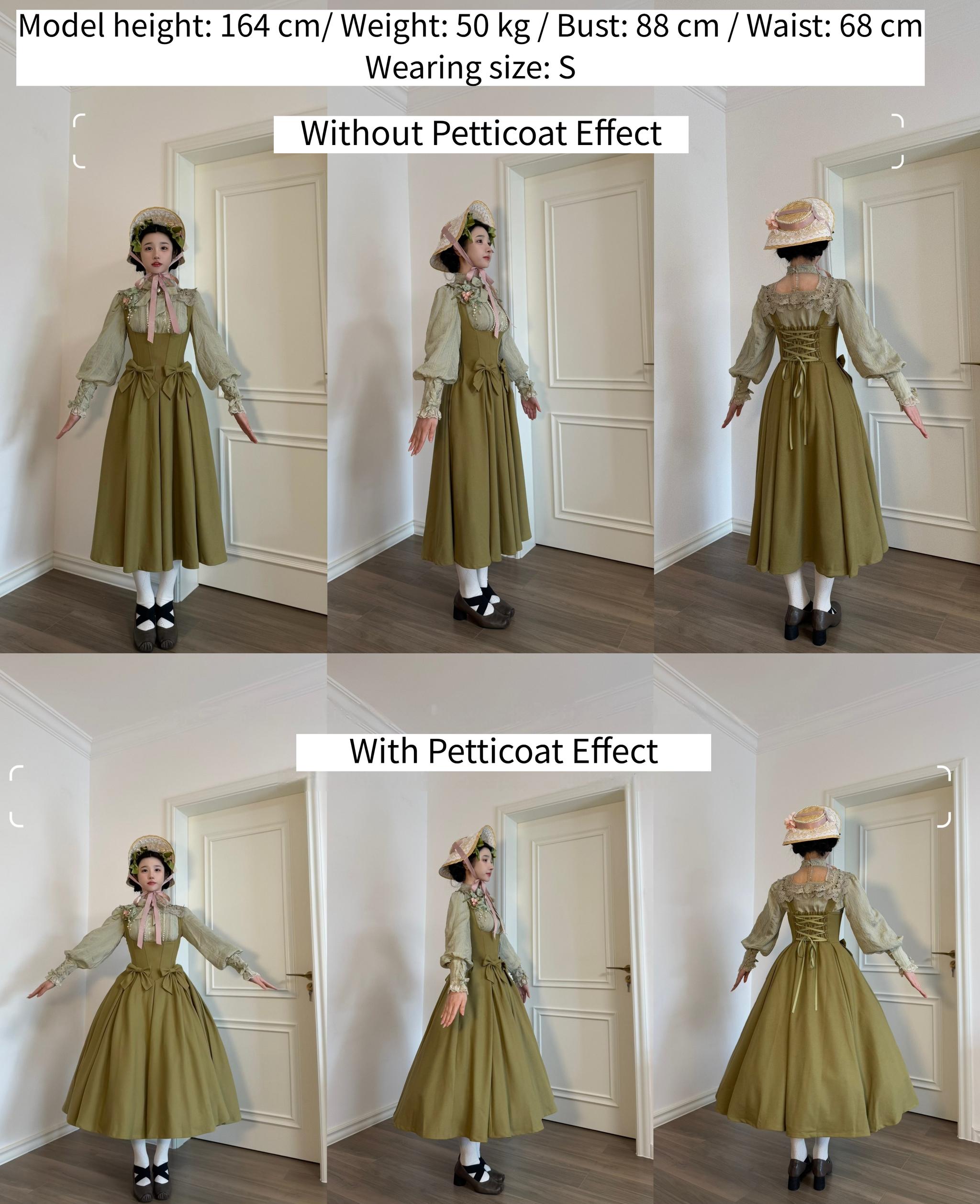 Margaret Plus Size Solid Lolita JSK Dress Suit - image 27