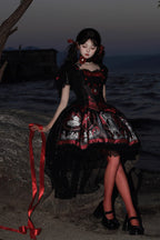 Dark Moon Corridor - Gothic Lolita Dress-Skirt - image 6