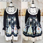 Noloria - Medium-High Volume Lolita White Puffy Petticoat, 17.7" (45 CM) - image 14