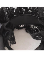 Gothic Black Lace Lolita KC Headwear - image 7