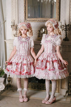 Rose Wall Sweet Lolita OP, JSK and Suspender Dress Series and Accessories - image 2