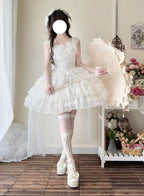 Phoenix Rise - Sweet Lolita Wedding JSK, Bullet Dress Inspired - image 4