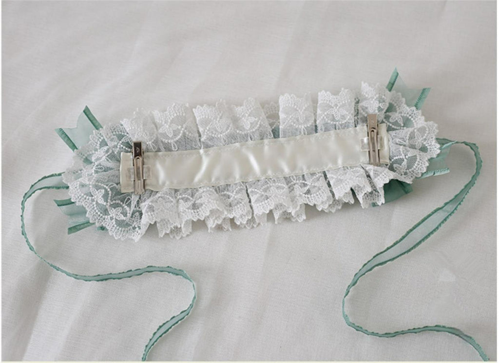 Mood Limited - Elegant Lolita Headdress Bow Lace KC - image 14