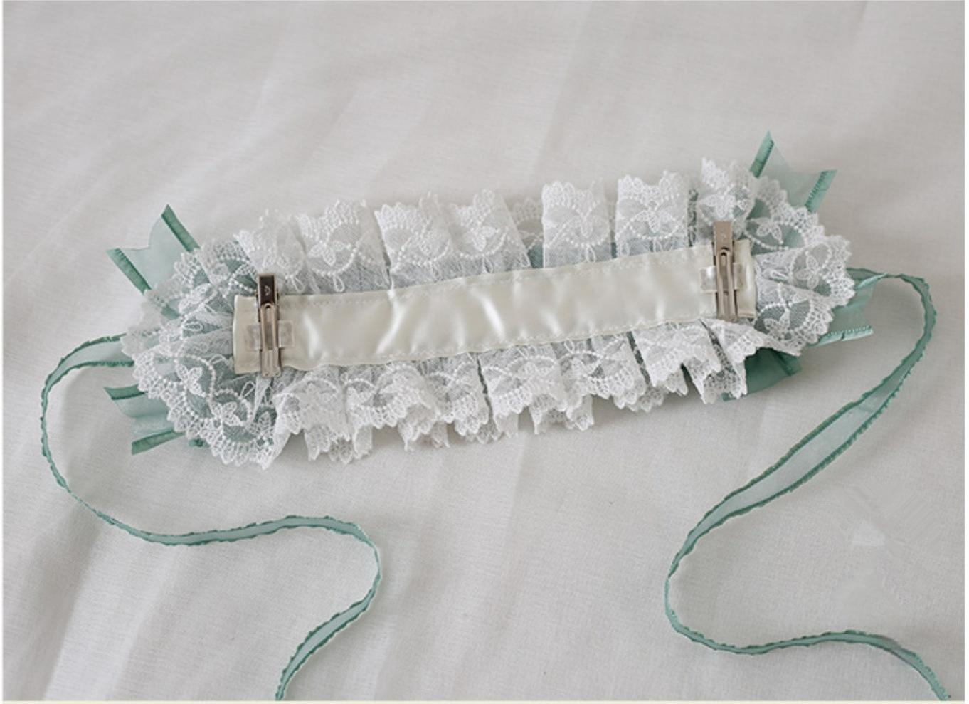 Mood Limited - Elegant Lolita Headdress Bow Lace KC - image 14