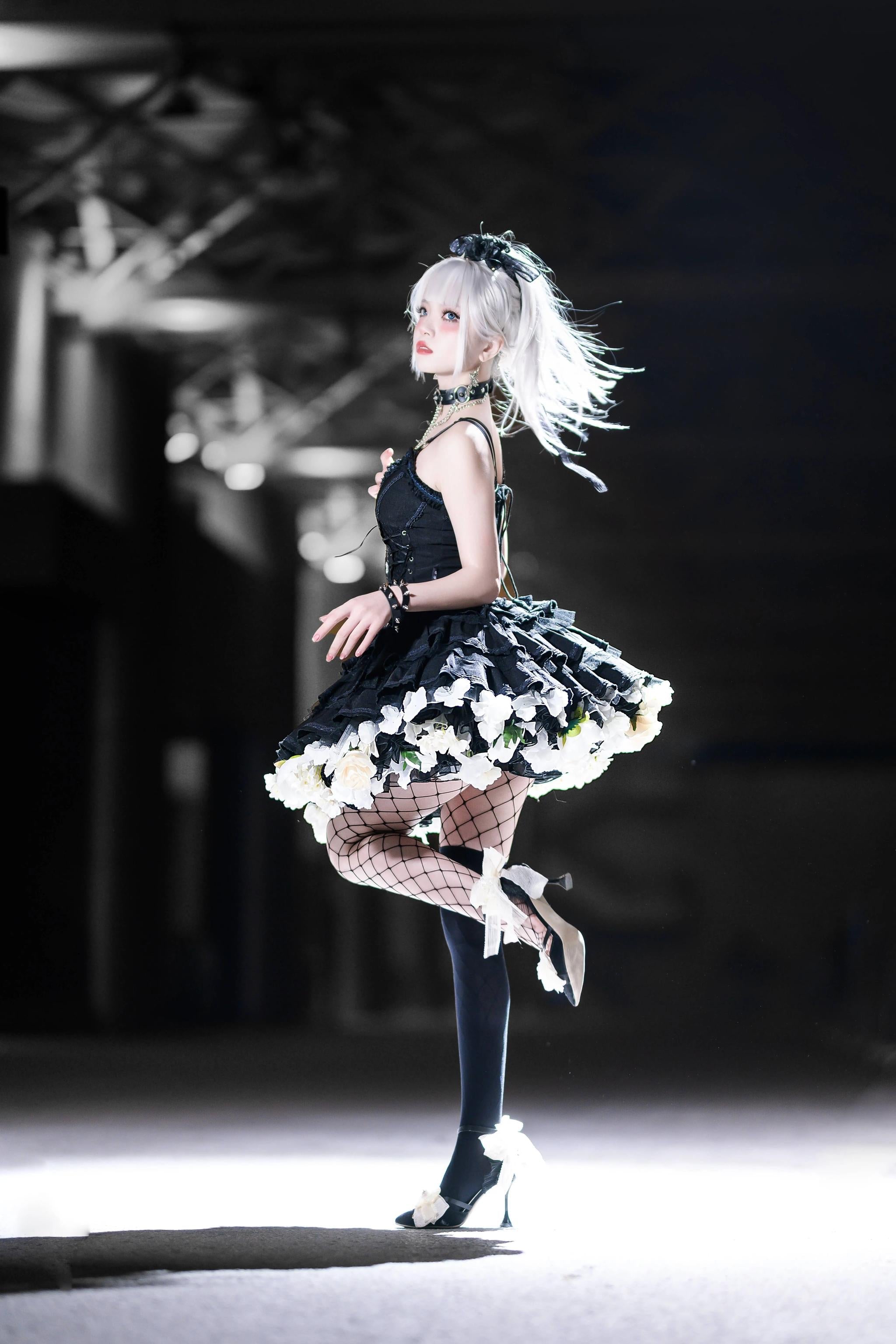 Floral Lolita Petticoat with Detachable Trim Collection - image 10