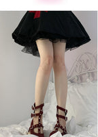 Sweet Lolita Pantyhose, Joint Print Light Stockings - image 2