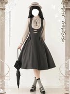 Forest Corridor 10-Panel Bustier Waist-Cinching Lolita JSK - image 17