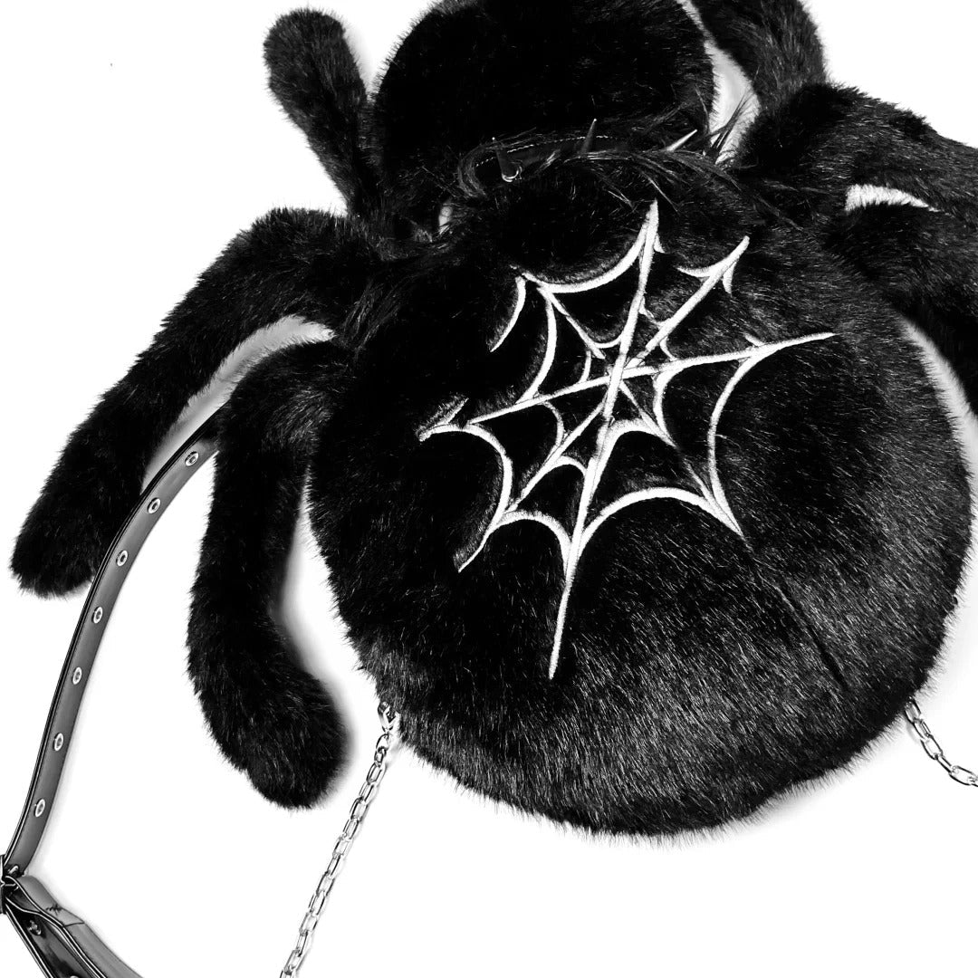 Dark Spider - Gothic Plush Shoulder Bag - image 12
