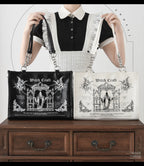 Sacred Oath - Large Printed Gothic Ita Shoulder Bag - image 5