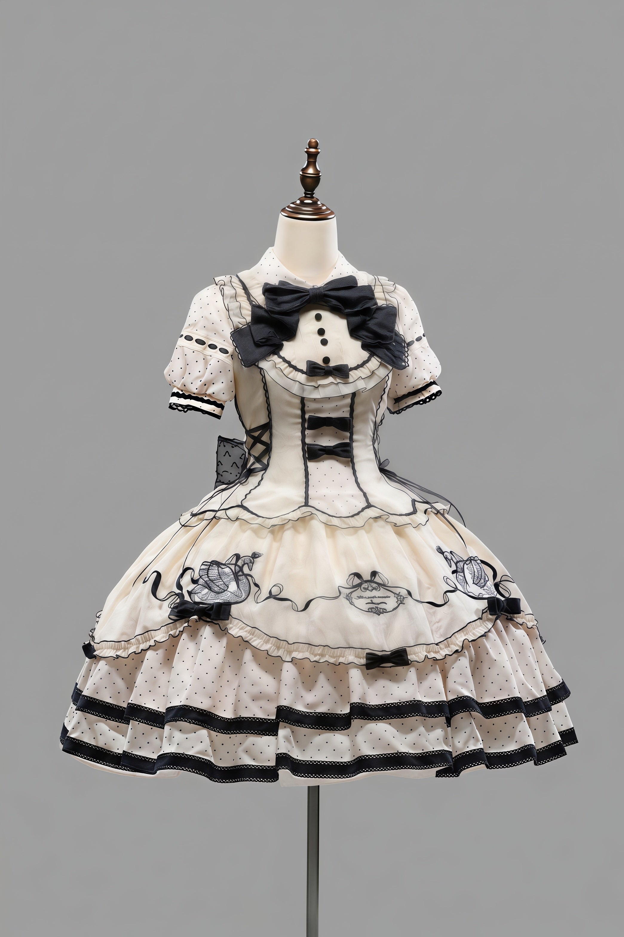 Unnamed Swan Classic Lolita OP Dress Set - image 2