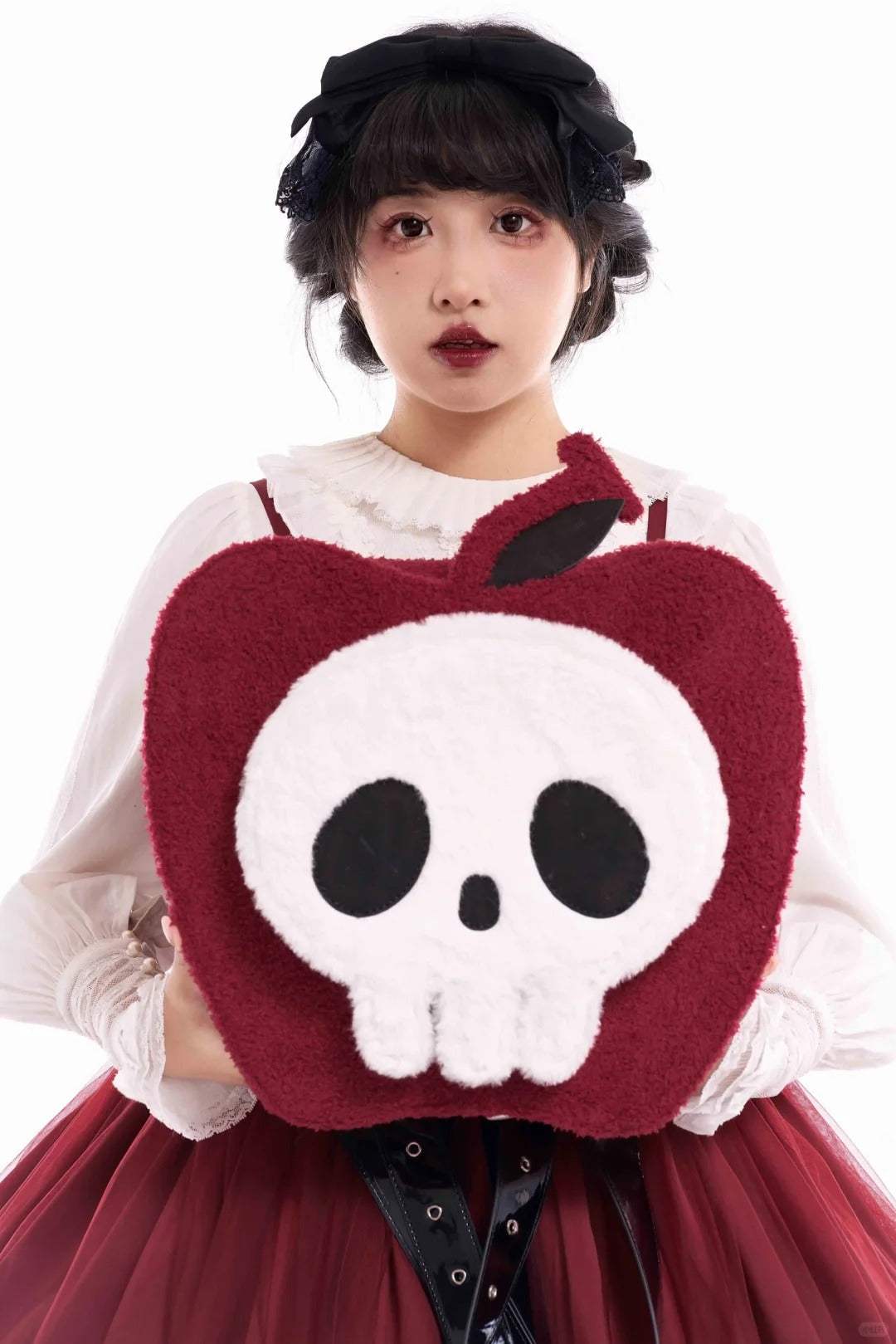 Poison Apple Skull - Gothic Novelty Backpack - image 1