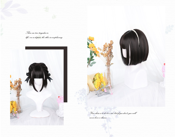 Lolita 30cm Short Bob Lolita Wig - image 8