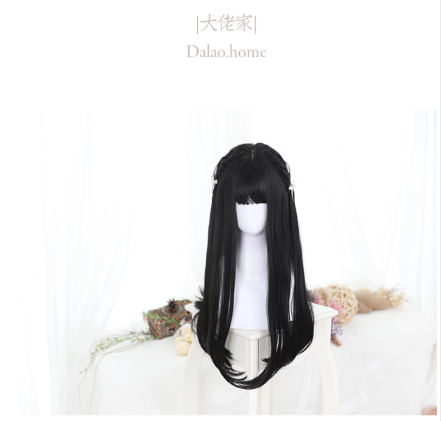 Lolita JaneNye 65cm Straight Wig Black - image 8