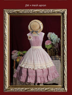 Nocturne Reminiscence - Elegant Lolita JSK Dress Multi-Wear Apron Dress Set - image 14