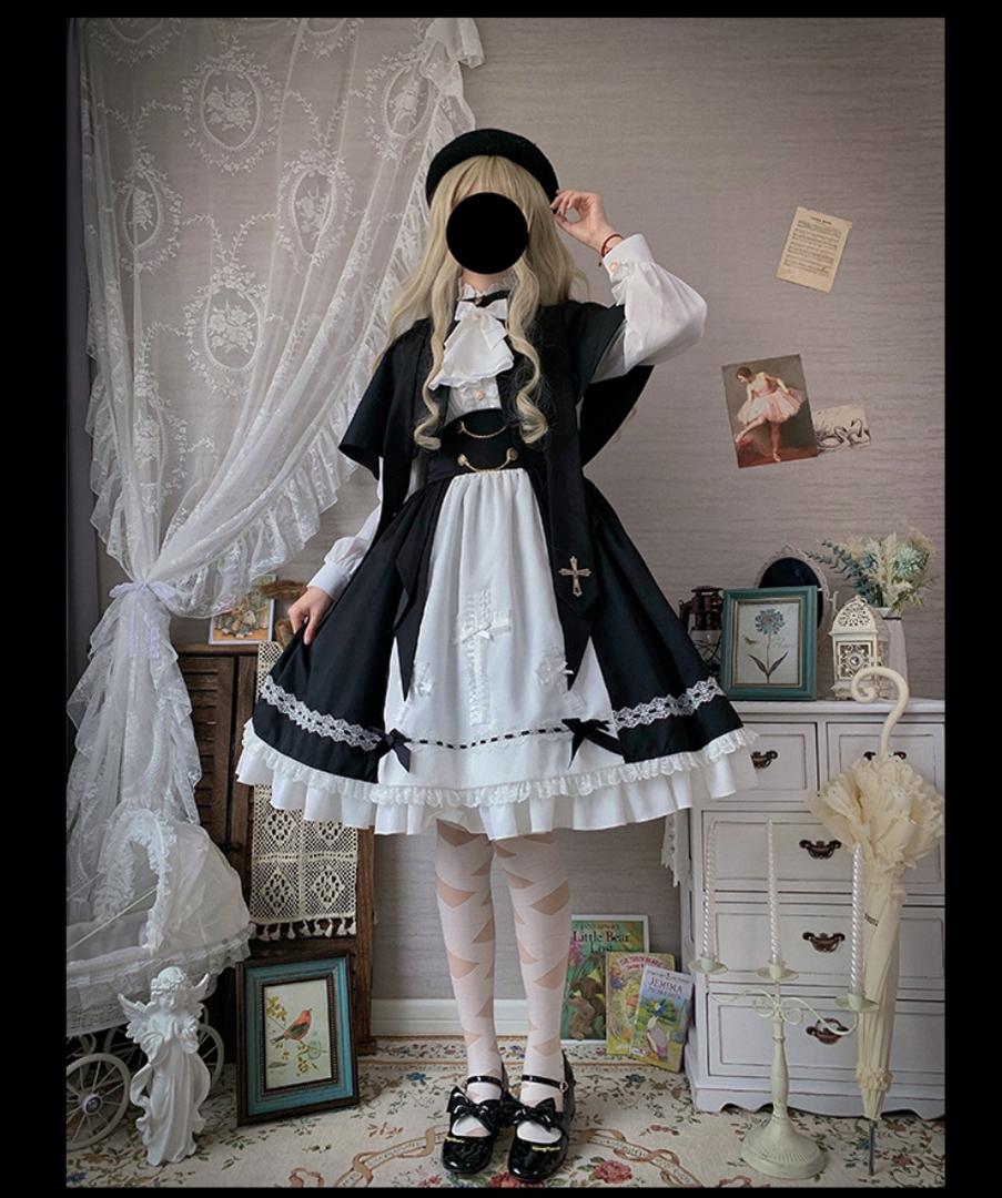 Holy Academy Gothic Prince Lolita Skirt Set - image 40
