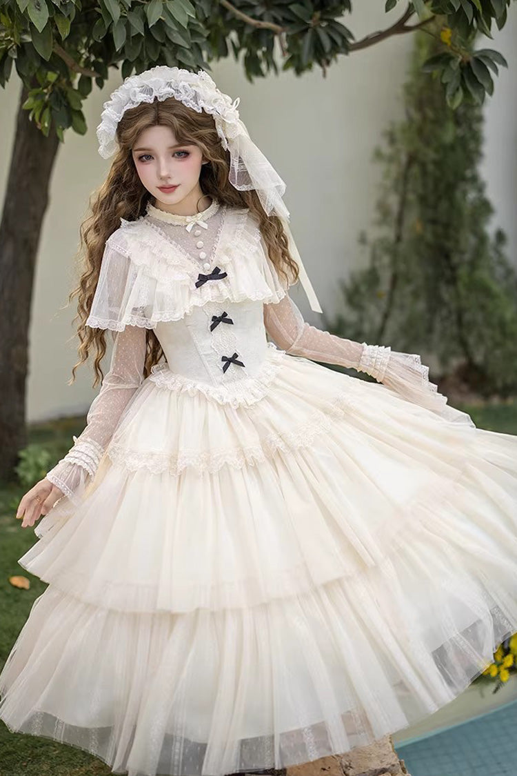 The Oath of White Mist - Sweet Lolita Dress, Short and Long Versions - image 17