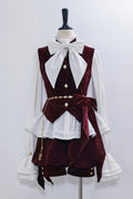 Red Rabbit Hunt Sweet Prince Ouji Lolita Vest - image 1