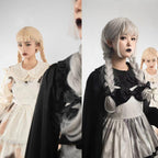 Sweet Lolita Blouse Doll Collar Shirt with Bubble Sleeves - image 7