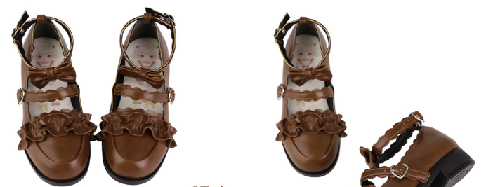 Kawaii Lolita Shoes Multicolors - image 24