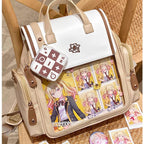 Kawaii Lolita Large-Capacity Ita Backpack with Mini Pocket and Grid Board - image 2
