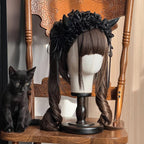 Gothic Devil Horn Lolita KC Hairband, Custom Colors - image 4