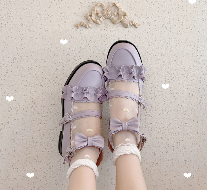 Kawaii Lolita Shoes Multicolors - image 14