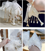 Lace Bridal Lolita Wedding Heels - image 14