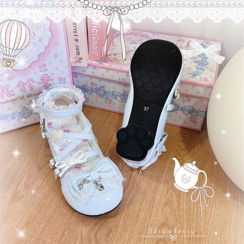Showa Dreamland - Sweet Lolita Heels, Cute Claw-Shaped Heels - image 4