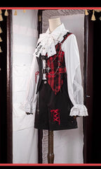 Kalila - Punk Lolita Dress Set Plaid Shorts Set - image 12