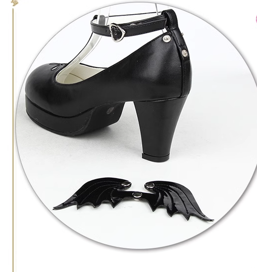 Gothic Lolita Wings and Cross Shoes for Christmas - image 12