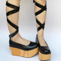 Wedding Lolita Platform Shoes Bridal Shoes Multicolor - image 1