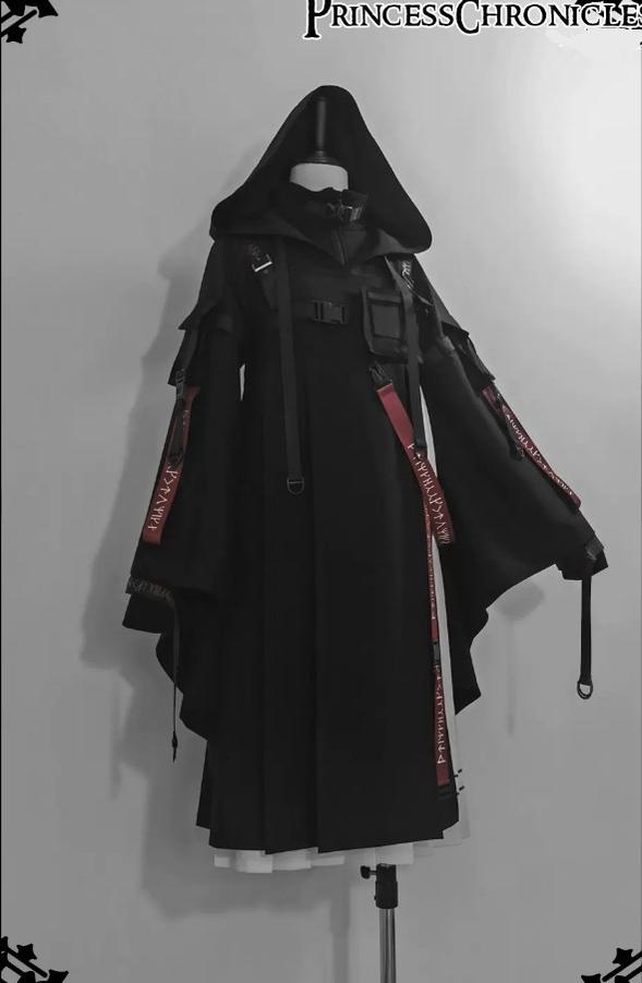 Nameless Blade - Waste Soil Black Coat Set - image 1