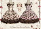 Cookie Treasure Box - Sweet Lolita Dessert Printed JSK Dress with Ribbon Bows - image 3