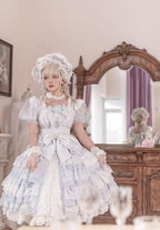 Waltz - Classic Lolita Plus-size OP Dress, Front Opening - image 19