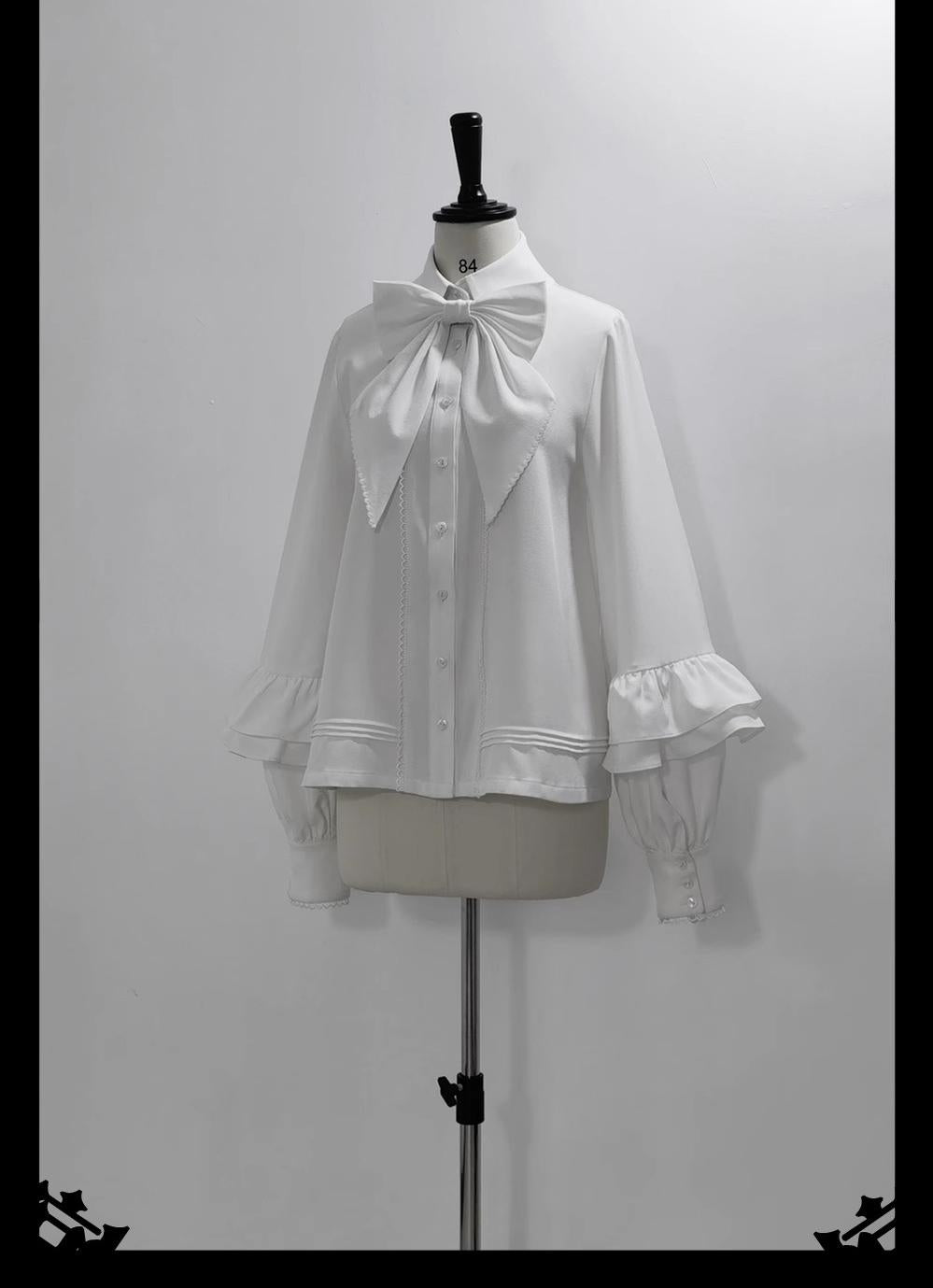 Doll - Retro Ouji Lolita Shirt Outfit - image 16