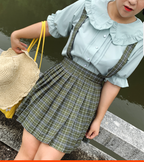 Plus Size Lolita Blouse, Oversized Short Sleeve Shirt - image 7
