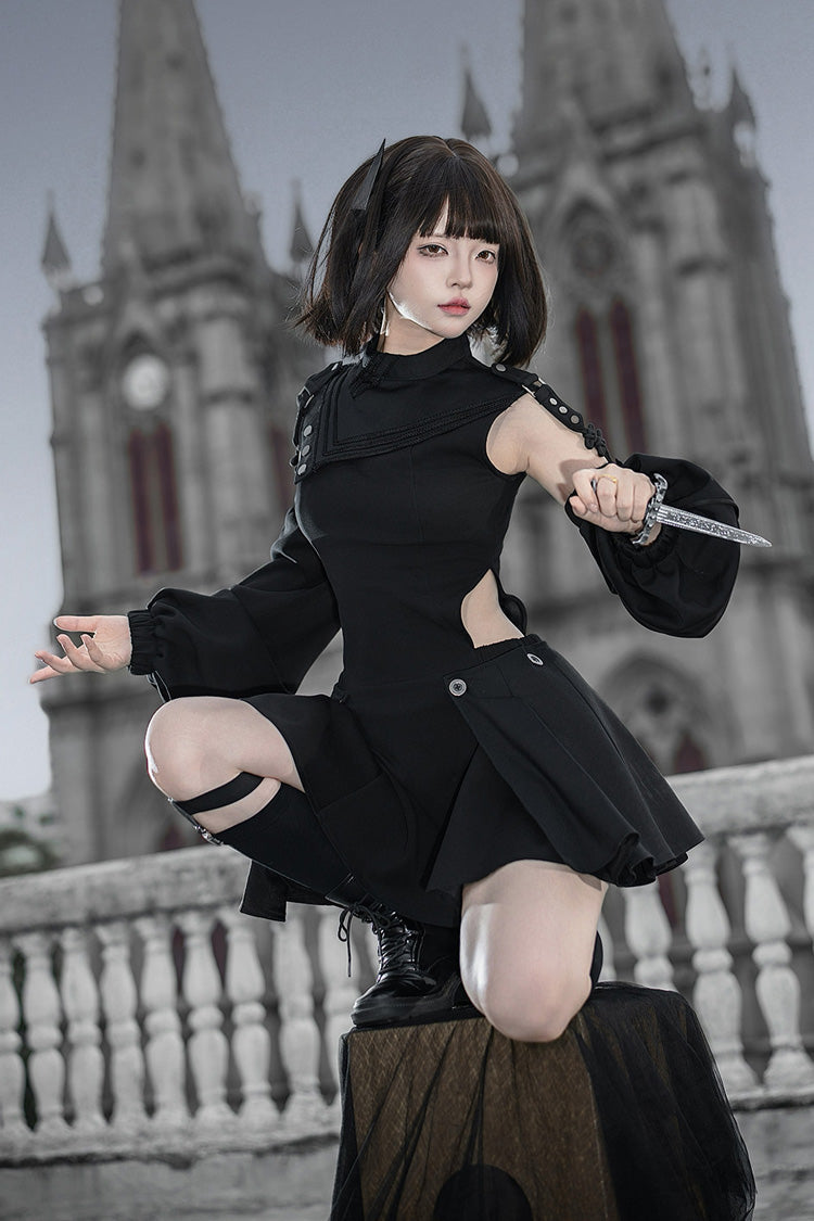 Reserve Tactics Gothic Lolita Dress Set - image 6