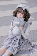 Gloomy Cat Series - Sweet Lolita Strap Dress and Top Collection - image 7